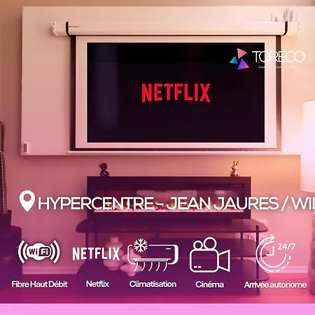 Apartamento Cocon Heliot Hypercentre Metro A Et B Jean Jaures - Place Wilson - Capitole Toulouse